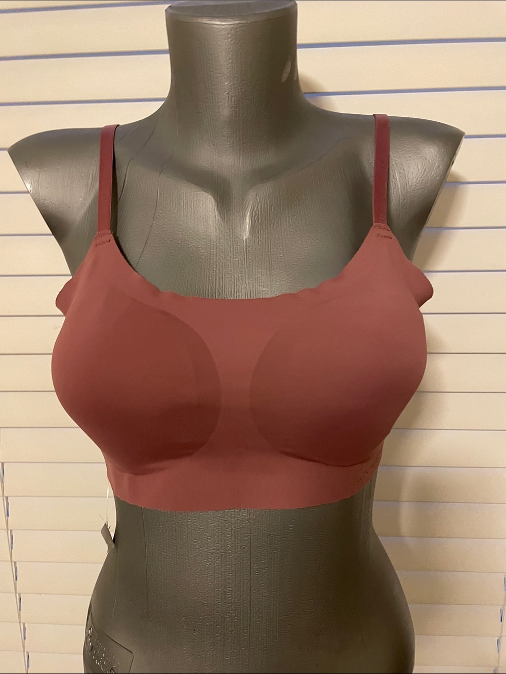Lucky Brand Seamless Wireless Bra in Mauve